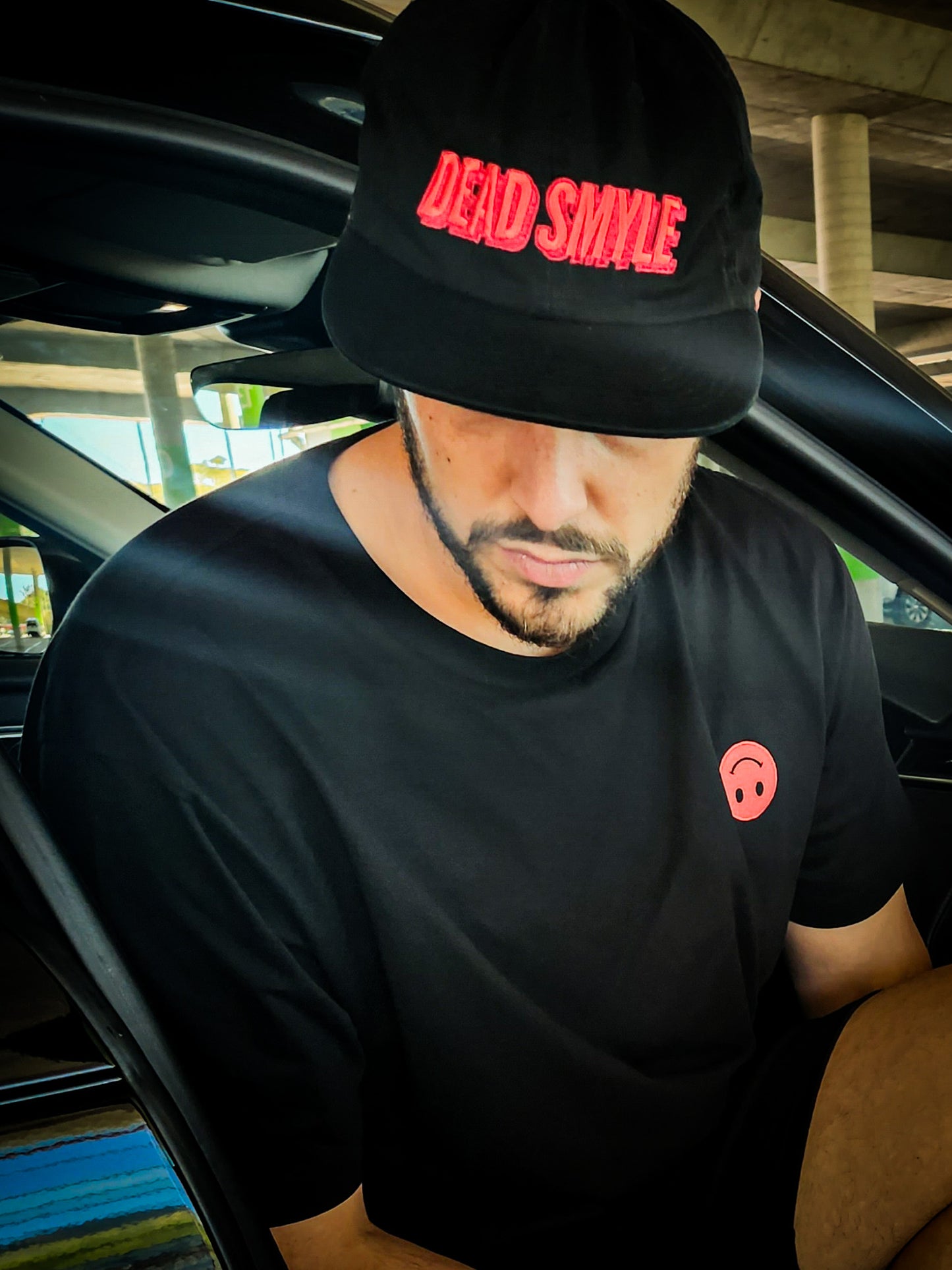 Dead Smyle Hat - Black / Red