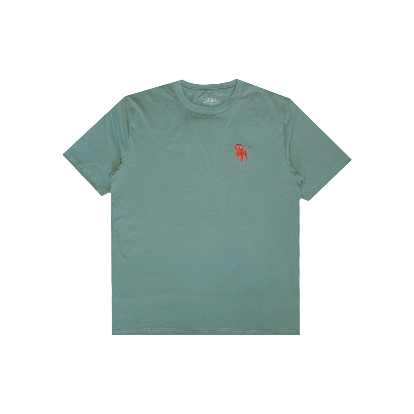 Dead Smyle - Good Boy Tee - Sage / Red