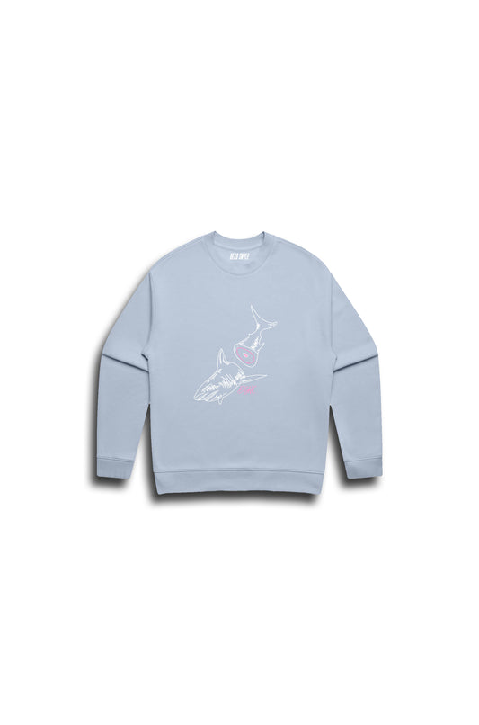 DEAD SMYLE - GREAT WHYTE SWEATER - GLACIER