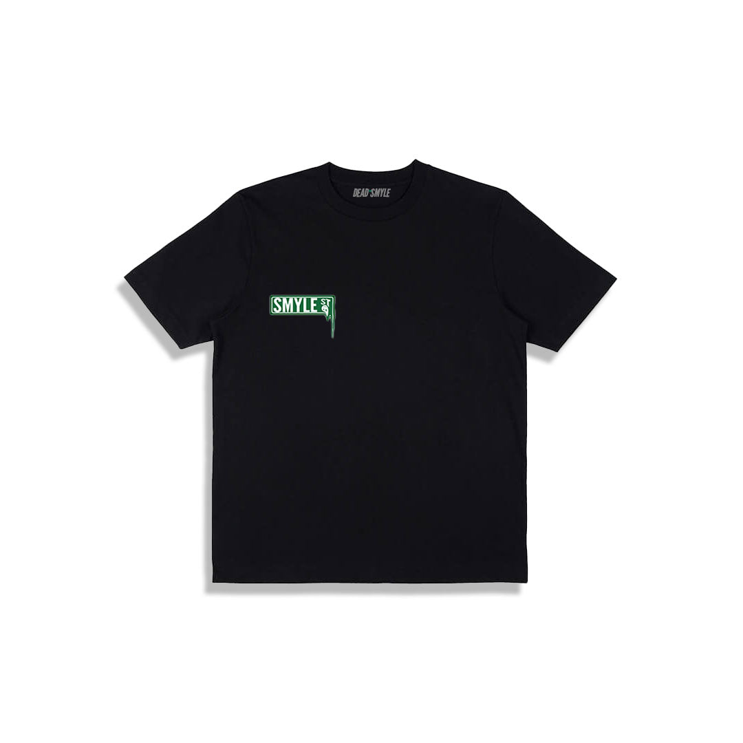 DEAD SMYLE - Smyle Street Tee - Nero-T-Shirts-Dead Smyle-S-UPTOWN LOCAL
