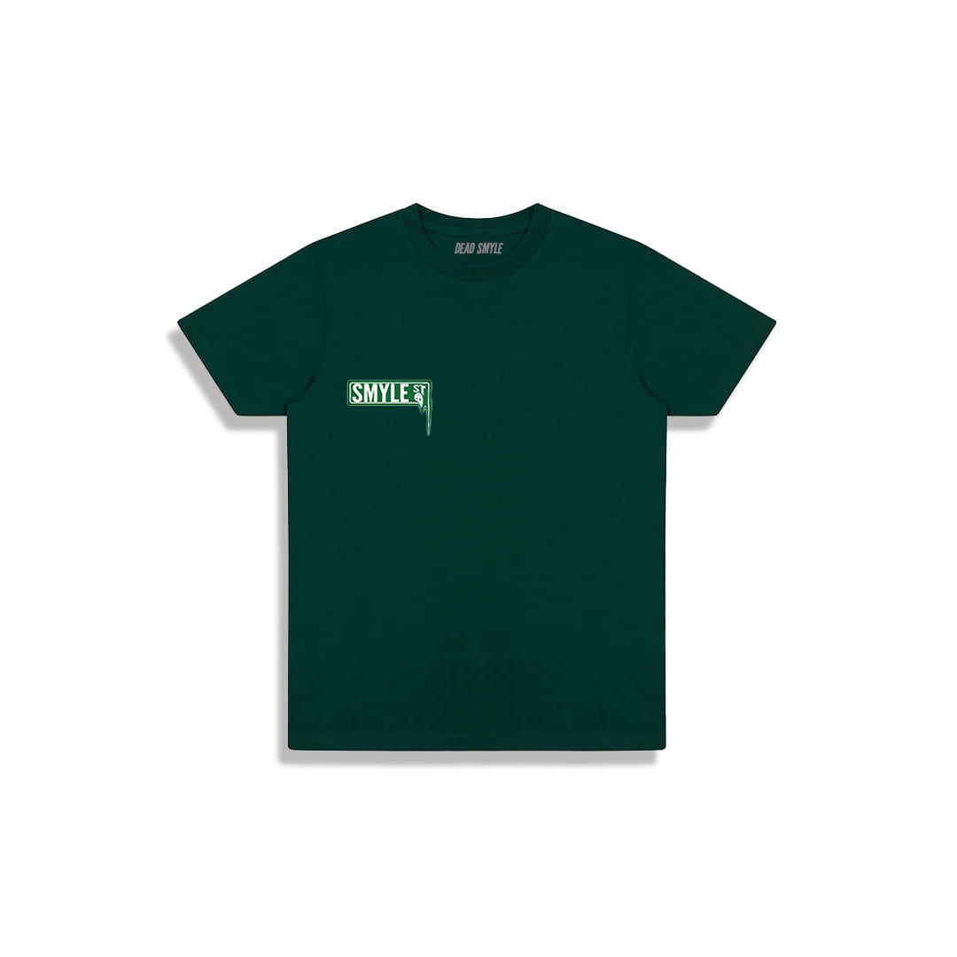 DEAD SMYLE - Smyle Street Tee - Moss-T-Shirts-Dead Smyle-S-UPTOWN LOCAL