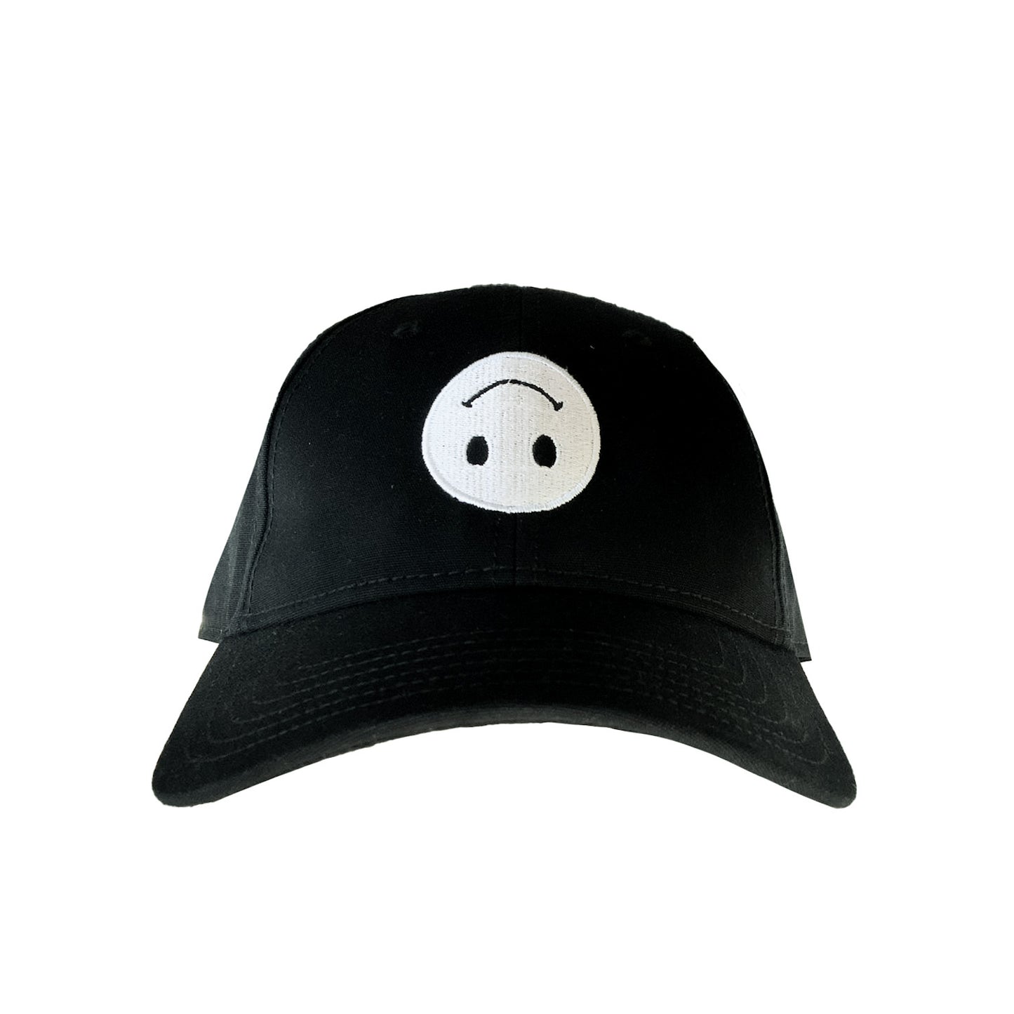 Organic Smyle Dad Hat - Black / White