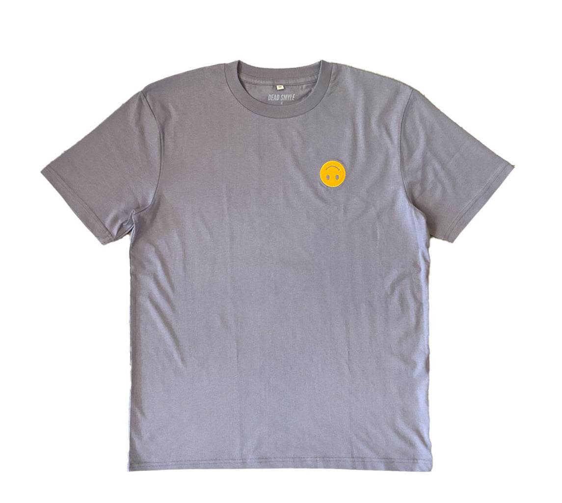 Dead Smyle - Smyle Club Tee - Steel / Yellow