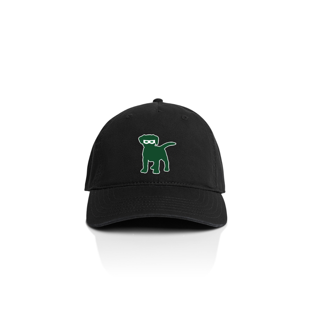 DEAD SMYLE - Good Boy Dad Cap - Nero / Moss-Hats-Dead Smyle-UPTOWN LOCAL